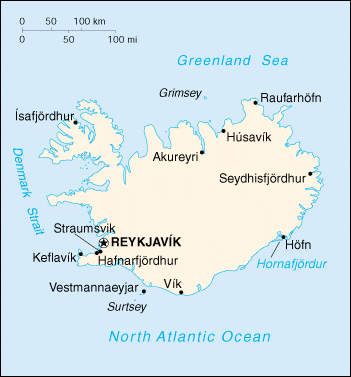 [Country map of Iceland]
